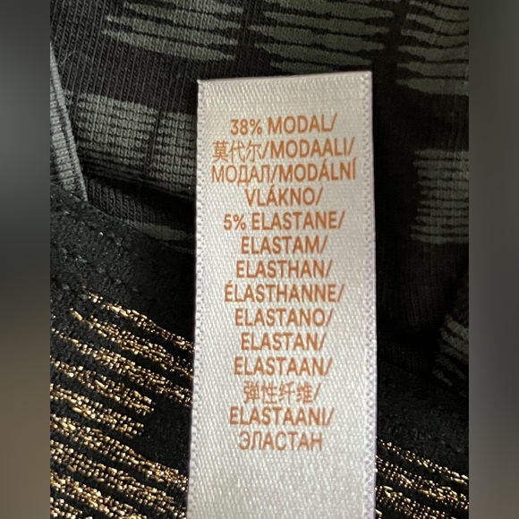 NWT Savage X Fenty Women's Forever Savage Bralette Skinny Racerback Black Print - Picture 5 of 10